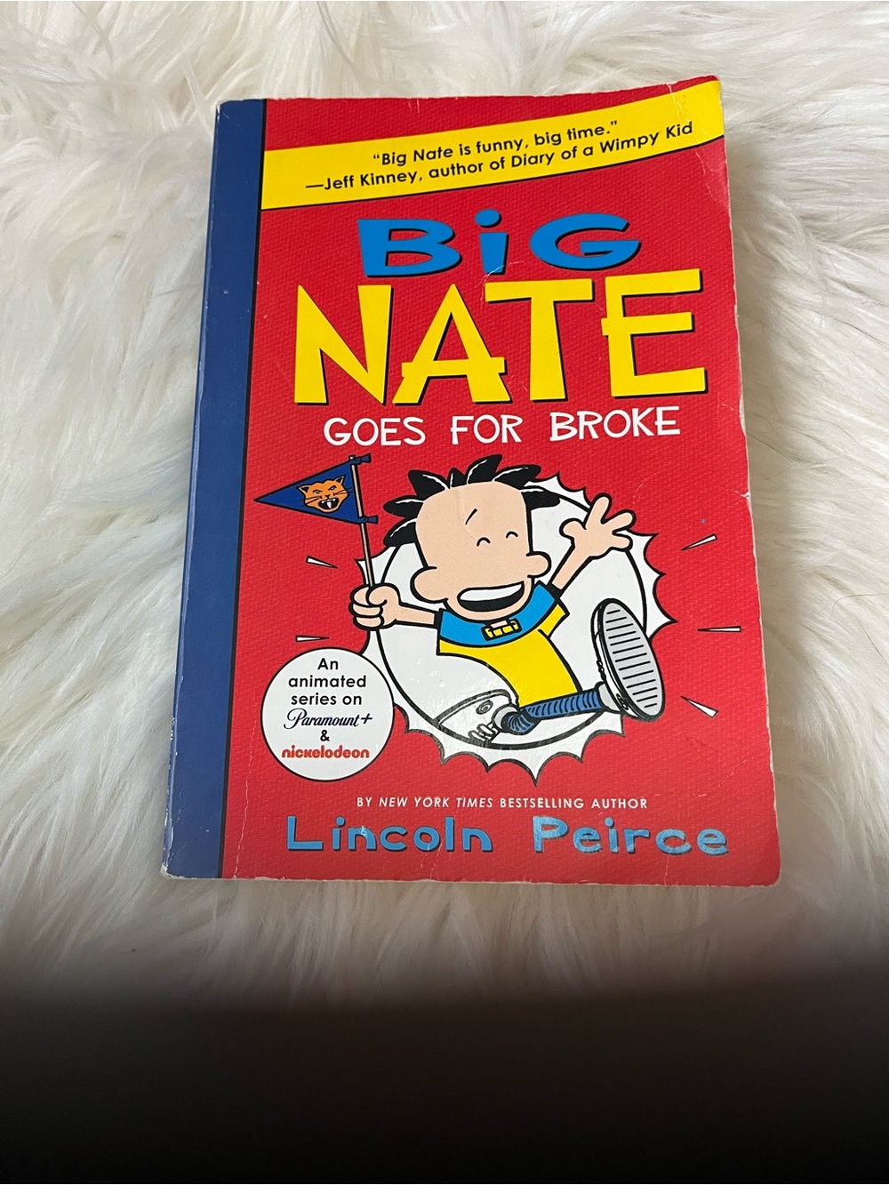 Big Nate Goes for Broke - Red Kids Book